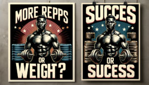 More  Reps or more weight? Now FOR SUCCESS