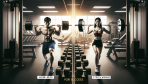 More  Reps or more weight? Now FOR SUCCESS