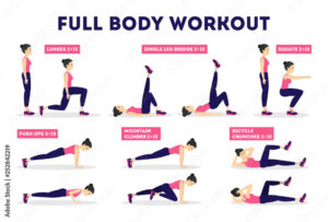 It's to a full-body workout weights