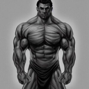 overly muscular giant superhuman gigachad