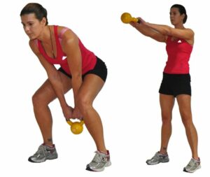 Kettlebell exercise for weight loss 
