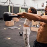 Kettlebell core strength