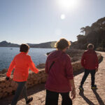 %Back exercises for seniors% 2 at Balcova Therapy Forest in Izmir, Turkey on June 5, 2026. Balcova Therapy Forest, a popular recreational area known for its pine-covered hills, hiking routes and views overlooking Izmir Bay, was closed to visitors on June 1 as part of seasonal wildfire prevention measures imposed across Izmir province. The forest is expected to remain closed until October 31 as authorities seek to reduce the risk of summer wildfires following severe blazes that affected parts of western Turkey in previous fire seasons. (Photo by Murat Kocabas / Middle East Images / AFP via Getty Images)