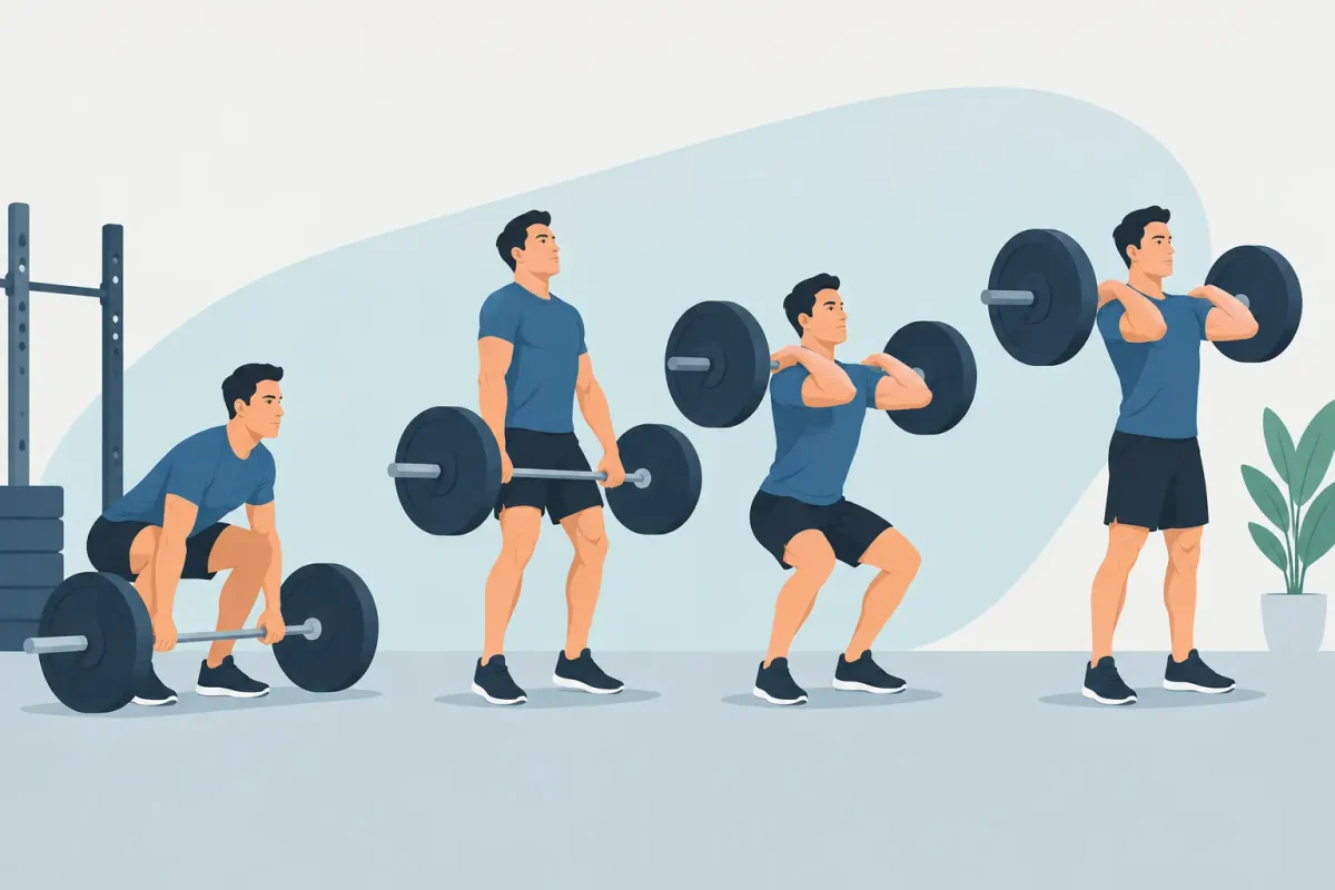 How to Learn Power Clean With Strong Positions